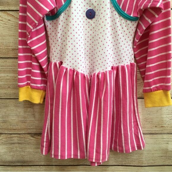 VINTAGE BUSTER BROWN COTTON KNIT DRESS - Picture 3 of 5